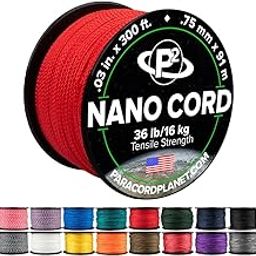 Paracord Planet Nano Cord –Lightweight Nylon Nano Paracord – Great for Arts & Crafts, Home Décor, Camping and More-image-96