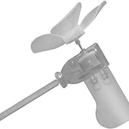 CALANDIS Mini Small Wind Generator Turbine Motor Blade Set LED DIY Power Teaching Model-10