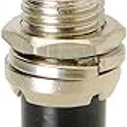 NBR Solutions Push Button Switch Press Break SPST Reset Steel Switch Momentary Push Button TYPE A Wire Connector (Red Pack of 2)-0