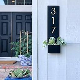 UNKAR EXPORTS INDIA | Personilized Our Handmade Z' Black Finising Address | Planters Beautifull | and Unique way |to Sweet House Number | Plaque Business Address | plaque & Oute Side Decor-image-12