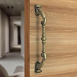 Plantex Door Handle/14 Inch Main Door Handle/Aluminium Door Handle/Pull-Push Door Handle/Door Accessories (Pack of 1, Brass Antique)-image-88