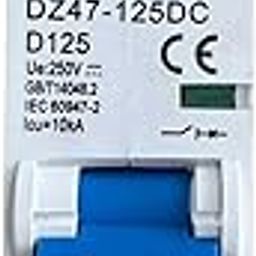 MuscleGrid 125 Amp DC and AC MCB, Heavy Duty, Single Pole Circuit Breaker for DIY, Solar, Battery, etc. Usage-picture-11
