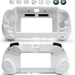 CHENLAN L2 R2 Trigger Hand Grip Shell Controller Protective Case for Sony Playstation PS Vita 1000 （White）-picture-16