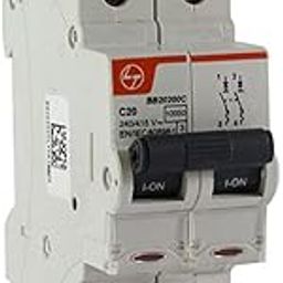 HIGHTECH L and T Exora 63 A 2 Pole 10ka C-Curve MCB-16