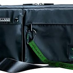Razer Xanthus Lightweight Water Repellent Bag - Compatible with Gaming Controller (Razer Kishi, Steam Deck, Nintendo Switch) - Black-15