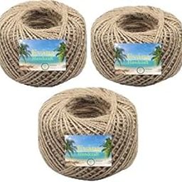 Evana Handcraft - Jute Rope Natural Twine Cord for Endless Possibilities of use (Pack of 3)-13