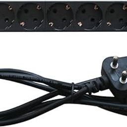 MX 8 Outlets Spike Protector German Schuko Socket of 16 Amp - Wall/Rack Mount.-picture-15