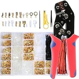ktolplao - 2.8/4.8/6.3mm Female Male Spade Crimp Connectors, Electrical Terminals, Insulated Wire, Quick Splice Assortment Kit, Winding Plug, Cold Press Wire-image-52