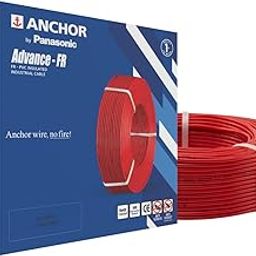 Anchor by Panasonic Advance FR Electric Wire | 4 sq mm PVC Insulated Copper Wire for Home Wiring | 90 Meter Electric Wire Cable for Industrial and Domestic Connections (Red, 27426RD)-image-68