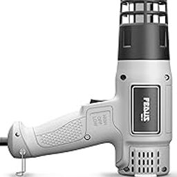 FEDUS Heat Gun Hot Air Gun Temperature Machine 1800W, 2 Temp Settings Great for industrial use & Crafts, Removing & Drying Paint, Shrink Tubing/Wrapping Packing, Bend Plastic Pipes, Epoxy Resin-12