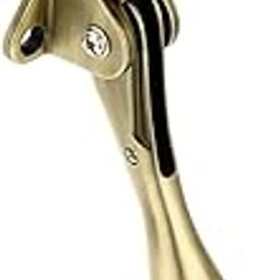FAST DS04Z 5 Inch One Touch Heavy Kickdown Door Stopper, The Door Stoppers for Home, Office Doors Variety of Colour That Door Stop Non Slip Rubber Tip with Adjustable Upto 4mm Up Down (Brass Antique)-picture-9