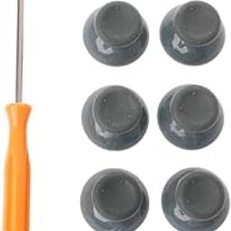 rtwetof 7-in-1 3D Analog Thumb Stick Caps + T8 Screwdriver Tool for Xbox 360 Controller (Gray)-picture-17