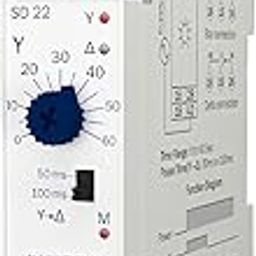Multispan SD-22 Star-Delta Timer Din Rail Display Timer for Industrial Use 230V AC-26