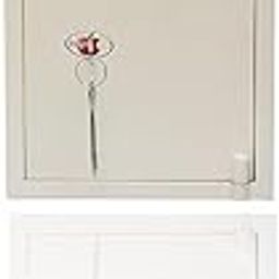 Mechanical Safe locker/Locker Intelligent Deposit Safe/Steel Household Mini Safe/Safety locker/Key Locker/Security box/Lockers for Home,Office,Hotel(15"12"12") Inch-IVORY-picture-21