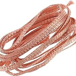 KONTONTY 4m Anti-Interference Lead Wire Copper Braided Cable Flexible Soft Ground Wire for Cable Straps-image-22