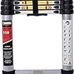 Aardwolf Quickfit 12 Step (4.7M/15.4 FT) Heavy Duty Aluminium Telescopic Ladder | Foldable Step | 150 Kg Capacity | Ladder for Home | DIY Professional | Industrial-picture-17