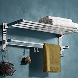 Stainless Steel Folding Towel Racks for Bathroom, Towel Racks, Folding Towel Stand, Bathroom Towel Holder, Bathroom Stand, Bathroom Accessories and Fittings-image-26