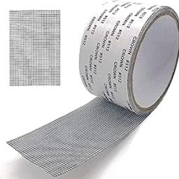 HALA HUB Window Screen Repair Tap, Strong Adhesive & Waterproof Window Mosquito net Covering Mesh Tape for Door Tears Holes Screen Patch Repair, Self-Adhesive Repair Tape,Fly Screen (Multicolor)-image-87