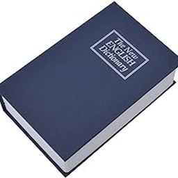 Metal Hidden Secret Dictionary Book Safe Jewelry Locker Storage Box with Combination Lock (24 x 15.5 x 5.5 cm, Multicolour)-picture-5