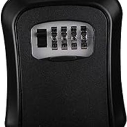 CALANDIS Keys Lock Storage Box Keys Cabinet Organizer for Hotel Indoor Outdoor Garage Black-26