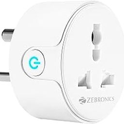 Zebronics ZEB-SP110, Smart Wi-Fi Plug Compatible with Google Assistant & Alexa, Supports Upto 10A and Comes with a Dedicated APP That Features Scheduled Control.-11