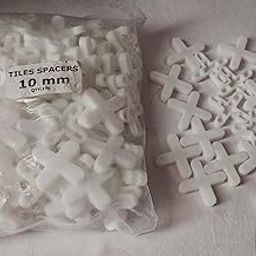 Tile Spacer 10 mm Tile Leveler Tool - Floor Tile Spacers - Wall Tile Spacer Pack of 100-1