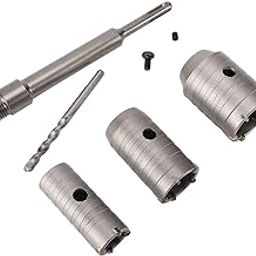 Up to Date Products & Tools Carbide Steel Wall Hole Saw Shank Hole Saw Cutter Concrete Wall Drill Bit 200mm Connecting Rod,30mm 40mm 50mm Concrete Wall Hole Saw-picture-12