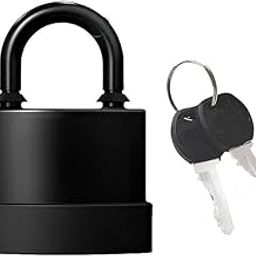 Toriox Heavy Duty Outdoor Waterproof Padlock, Anti-Theft Outdoor Lock with Keys for Office Garden Gym Fence Shed Garage, Office Garden & Gym (45mm (with 3 Keys))-24
