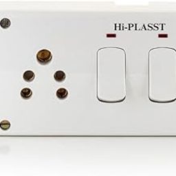 Hi-Plasst 6A 2-Socket Switch Board with Individual Switches & Indicator | 4-Yard (12ft) Extension Cord | 230V | Ideal for Home, Office & Domestic Appliances | Switch Board for Home Wall-picture-11