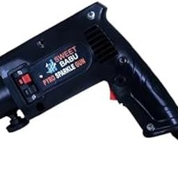 BABU Handheld Sparkler Pyro Toy Gun/Party Gun, Cold Pyro Gun for Private Parties, Functions, Pubs, Events, Wedding Party and All Kind of Celebrations-2