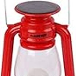 MUVAZI SOLOR LALTEN Light LED Red Plastic Table Lantern (25 cm X 13 cm, Pack of 1)-17