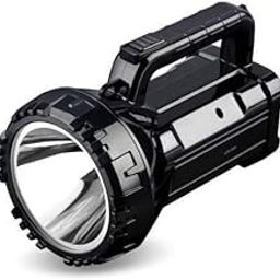 El-7045B Portable Rechargeable High Brightness Led Torch Light (Black, Pack of 1, Aluminum)-19