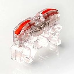 A-3ONE3 Wire Electrical Connectors 1×1 Din Rail Type Quick Connector Wiring Cable Connector LED Push-in Butt Terminal Block-image-7