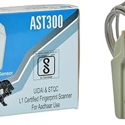Access AST300 FAP20 Thermal Type C Biometric Single Fingerprint Scanner | Aadhaar Authentication Device | Latest Updated RD Service | High Securety and Fast scanning | C PIN-10