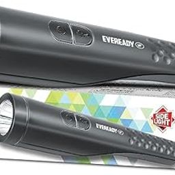 Eveready Unicorn DL90 | Led Torch Cum Emergency Sidelight | 1W Torch & 2W Sidelight | 4 Lighting Modes | Micro-USB Fast Charging | Powered by Li-Ion Battery | Durable ABS Plastic Body | Grey & Yellow-51