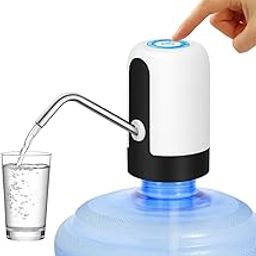 RoaRich Automatic Wireless Water Can Dispenser Pump for 20 Litre Bottle | Rechargeable Water Dispenser with One-Touch Operation | Low Noise & High Efficiency | USB Charging – BPA Free-picture-0