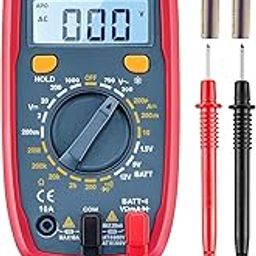 Skyking MECO-G R-36B Digital Multimeter Tester 2000 Counts with DC AC Voltmeter and Ohm Volt Amp Meter; Measures Voltage, Current, Resistance, Continuity and Diode-3