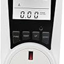 Lyla Electricity Monitor Power Meter Plug-in Socket Power Meter Power Monitors UK Standard-23