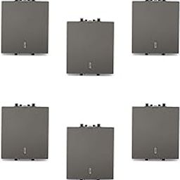 Schneider electric Zencelo India-6A 1 Way 2 Module Full Flat Switch with Indicator - White (Pack of 6)-image-76