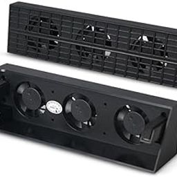 Cooling Fan for PS4 Slim Intelligent Cooling Fan Heat Exhauster Temperature Control for PS4 Slim PlayStation 4 Slim-10