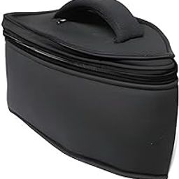 pnlfab Portable Iron Storage Case, Travel Iron Bag with Handle, Dustproof Zipper Closure, Black-14