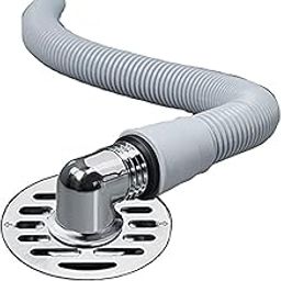 Rasdion Plastic Bathroom Floor Drain Connector Assembly Drainer For Washing Machine Outlet Pipe Connector (L-Model, Standard), 10 Cm X 10 Cm-16