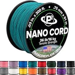 Paracord Planet Nano Cord –Lightweight Nylon Nano Paracord – Great for Arts & Crafts, Home Décor, Camping and More-image-91