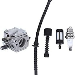 Carburetor for, Good Rigidity Lightweight Anodized Surface Carburetor, for 038 Chainsaw-picture-21
