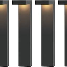 GKOLED - 4 Pack Low Voltage Landscape Lights, Pathway Lights, 3W 9-15V AC/DC Wired Outdoor LED Landscape Pathway Lights, Landscape Lighting, Die-Cast Aluminum Housing-image-92