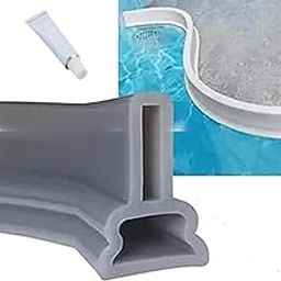Careopeta Water Stopper Barrier for Bathroom with Glue Collapsible Threshold Water Dam Barrier for Kitchen Silicone Self Adhesive Shower Water Guard Blocker (Grey - T Shape, 1 M)-image-16