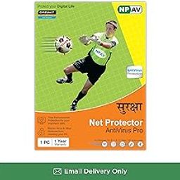 NPAV | Net Protector | Anti-Virus Pro | Latest Version | 1 PC | 1 Year | Email Delivery in 1 Hour - No CD-23
