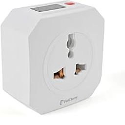 FatCherry Inteligent Timer Switch|Automatic Power Cut Off Smart Plug with Programmable Countdown Control Socket|5A Timer Plug for Mobile/Laptop Charging/Common Areas Lighting Glow Sign Board|1500W-66