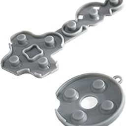 OSTENT Conductive Rubber Contact Pad Button D-Pad Compatible for Microsoft Xbox 360 Controller - Pack of 10-23