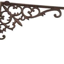 ARTISOUL® 2Pcs Antique Vintage Style Heavy Duty Cast Iron Shelf Bracket Wall Mounted S | Furniture | Bookcases-image-31
